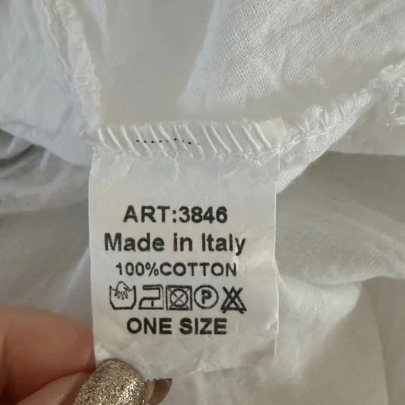 Bella Amore | Layered Hi- Low Sleeveless Dress/ Cover Up - Picture 6 of 6